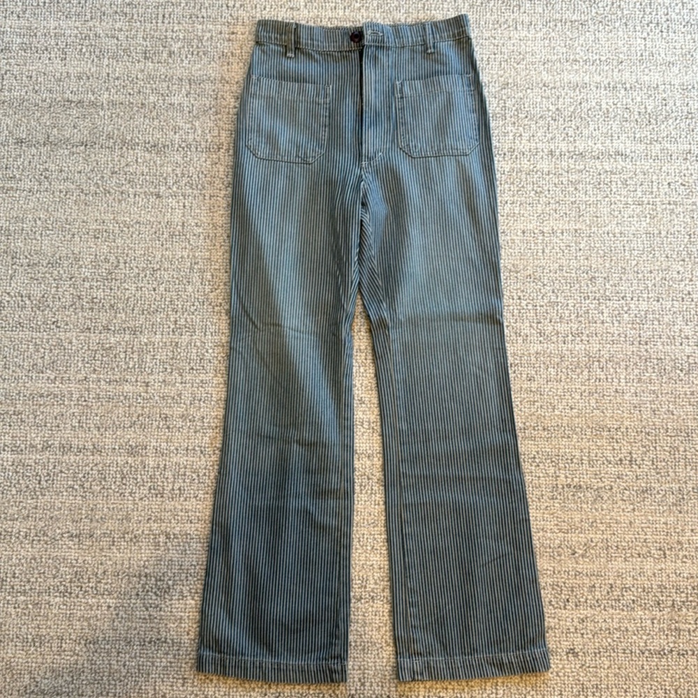 Doen striped denim